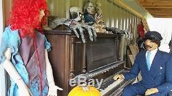 GIANT KING KONG (13 FOOT) HALLOWEEN PROP-COFFIN, MANNEQUINS, HUGE LOT-animated