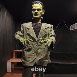 Gemmy 5' Life-Size Dancing Frankenstein Halloween Animated Singing Monster