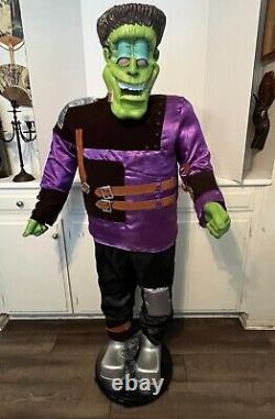 Gemmy 5' Life-Size Frankensteins Halloween Prop Animated Singing Monster Tested