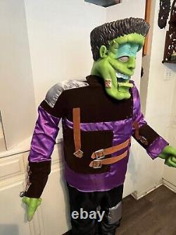 Gemmy 5' Life-Size Frankensteins Halloween Prop Animated Singing Monster Tested