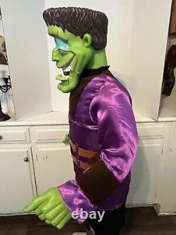 Gemmy 5' Life-Size Frankensteins Halloween Prop Animated Singing Monster Tested