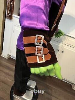 Gemmy 5' Life-Size Frankensteins Halloween Prop Animated Singing Monster Tested