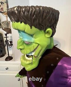 Gemmy 5' Life-Size Frankensteins Halloween Prop Animated Singing Monster Tested