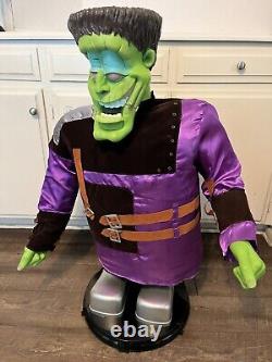 Gemmy 5' Life-Size Frankensteins Halloween Prop Animated Singing Monster Tested