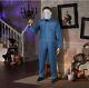 Gemmy 6ft Animated Michael Myers Halloween Figure Life Size Decor Motion Prop