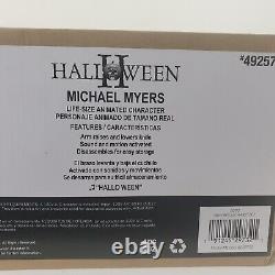 Gemmy 6ft Animated Michael Myers Halloween Figure Life Size Decor Motion Prop