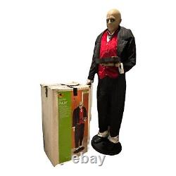 Gemmy 6ft Edwardian Butler Halloween Animatronic Complete Works