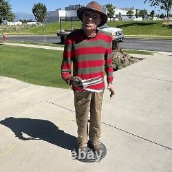 Gemmy Freddy Krueger Nightmare On Elm Street 2005 Halloween Animatronic READ