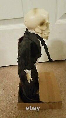 Gemmy Halloween Rockin' Raver Skeleton (Very RARE 2013 Model) Grave Raver withBOX
