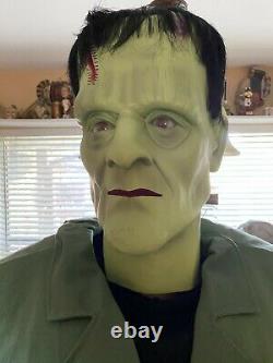 Gemmy Life Size Boris Karloff Spirit Halloween Animatronic Animated Frankenstein