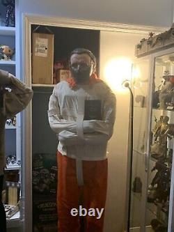 Gemmy Life Size Halloween Hannibal Lecter Fully Working