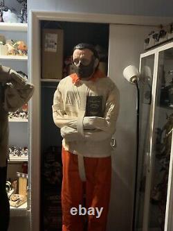 Gemmy Life Size Halloween Hannibal Lecter Fully Working