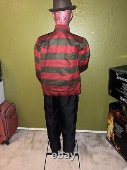 Gemmy SS222216G Animated Freddy Krueger Haunted House Prop Scary for Halloween