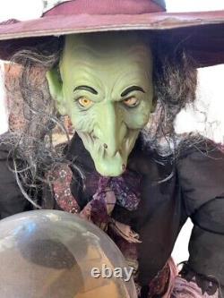 Gemmy Spirit Halloween Animated Life Size Witch Crystal Ball PARTS REPAIR