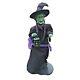 Gemmy Witch With Caldron Lights Up 40 In Halloween Decor Mid Size Decoration