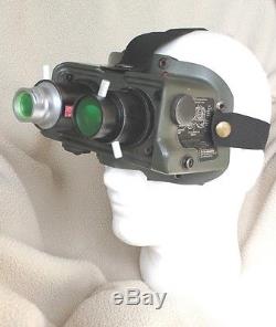 Ghostbusters Prop Replica ECTO GOGGLES with LIGHTS proton pack Spirit Halloween