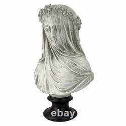 Ghostly Haunted Looking Gothic Creepy Bust Statue Great For Halloween Or Home