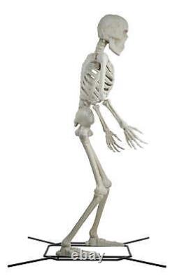 Giant 10' Poseable Skeleton Decoration for Halloween by