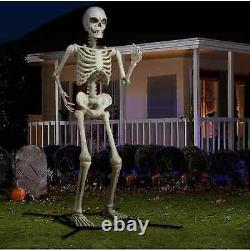 Giant Skeleton Posable Halloween Decoration Prop Home 10 ft Foot Free Shipping