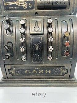 Grandin Road Deluxe Animated Cash Register 15X 9WORKING