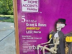 Grave & Bones Home Depot Animated LED Hearse