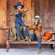 Halloween Animated Dueling Fiddler Skeletons Plays Music, Phrases New