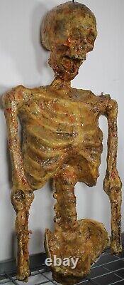 HALLOWEEN Jack the Ripper Peeping Tom Prop Hanging Skeleton 32 Inches Tall