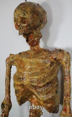 HALLOWEEN Jack the Ripper Peeping Tom Prop Hanging Skeleton 32 Inches Tall