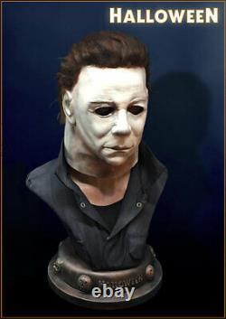 HALLOWEEN MICHAEL MYERS LIFE SIZE BUST Hollywood Collectibles NEW IN BOX