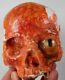 Halloween Orange Oscar Skull Plaster Glass Eye Zombie Peeling