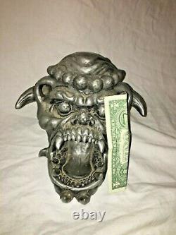 HALLOWEEN PROP GARGOYLE DEMON SCULPTURE ash tray Insanely unique and scary