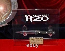 HALLOWEEN Prop KNIFE H20, Signed JAMIE LEE CURTIS Autograph, Signed MASK COA DVD