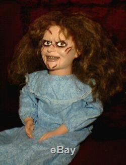 HAUNTED Exorcist Ventriloquist doll EYES FOLLOW YOU dummy puppet
