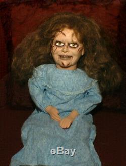 HAUNTED Exorcist Ventriloquist doll EYES FOLLOW YOU dummy puppet