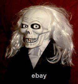 HAUNTED Ventriloquist doll EYES FOLLOW YOU dummy puppet Hatbox ghost skull
