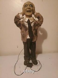 HEADS UP HARRY 32 Animated Talking Halloween Prop Magic Power Great Condition