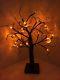 Halloween 24 Orange Led Light Up Pumpkin Tree Party/prop