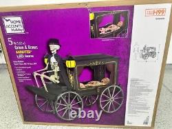 Halloween 5 ft. Animated LED Hearse by Home Depot SACRAMENTO Pickup