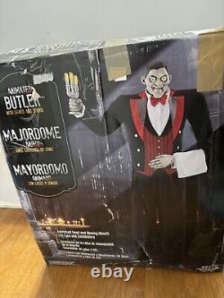 Halloween Animated Butler 7Ft by Costco