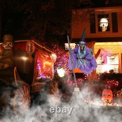 Halloween Animated Hovering Witch Animatronics Halloween Decorations Outdoor hot