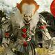 Halloween Animated Life Size It Pennywise Clown Haunted House Prop Pre-order New
