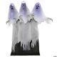 Halloween Animated Lifesize Haunting Ghost Trio Prop Haunted House New
