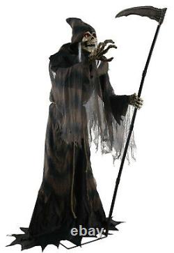 Halloween Animated Lunging Reaper Prop Decoration Haunted House