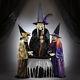 Halloween Animated Witch Decorations Wicked Witches Lifesize Party Props 5ft 9