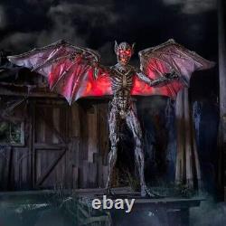 Halloween Animatronic 12.5 Ft Wide-9 Ft Tall Animated Predator of the Night