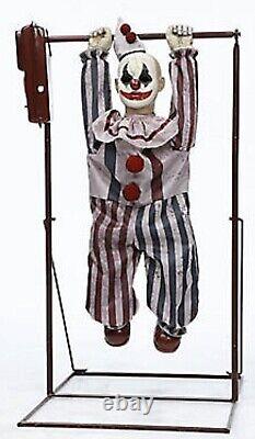 Halloween Animatronic 3' Tumbling Clown Doll Circus Prop Seasonal Visions NEW