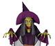 Halloween Animatronic 9 Foot Witch Gemmy Big Lots Led & Sound Prop Sold Out