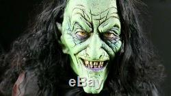 Halloween Animatronic Fright Witch Cauldron Prop 2017 In Stock