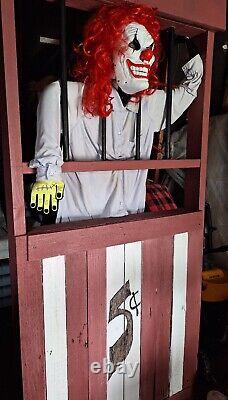 Halloween Carnival Clown Prop/Decor-Lifesize, Handmade And Hand Painted