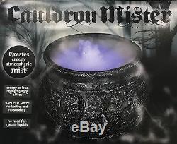 Halloween Cauldron Mister Mist/Smoke Fog Machine Colour changing Party Prop